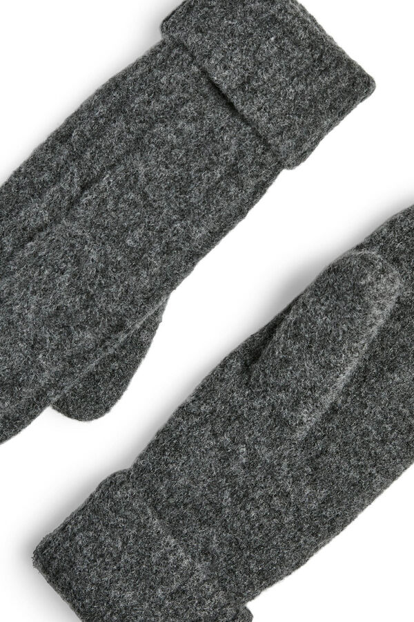 Pieces Manoplas de punto gris
