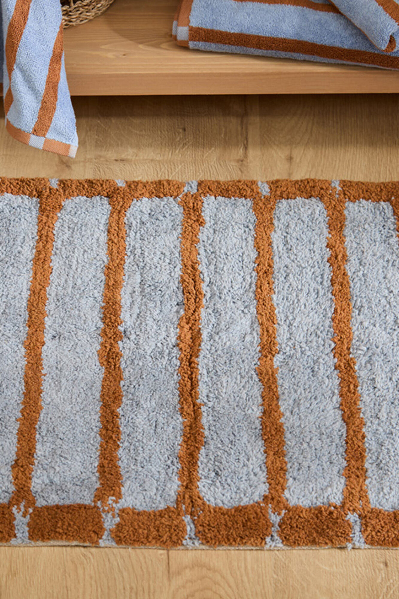 Calma House Alfombra antideslizante beige Dubai