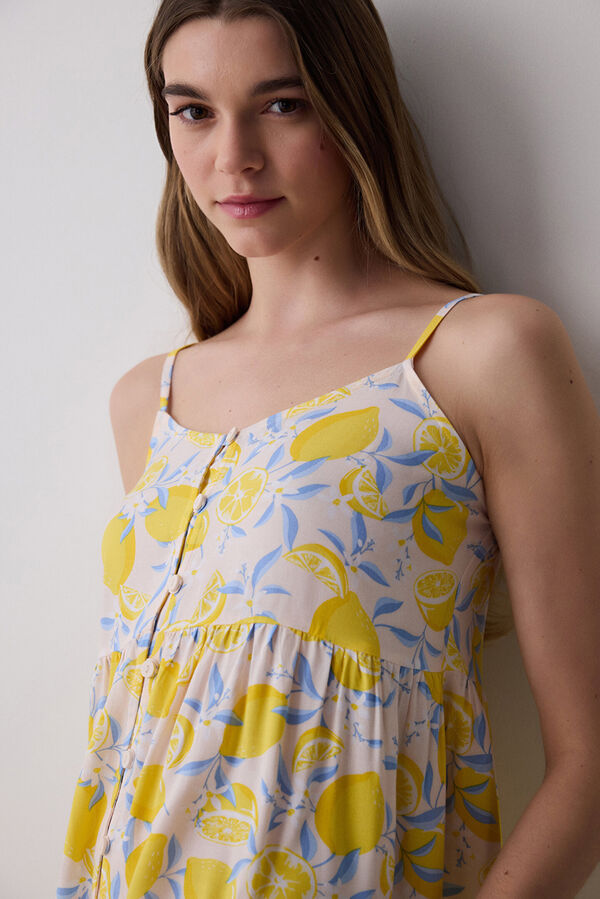 Penti Camis&oacute;n print limones estampado
