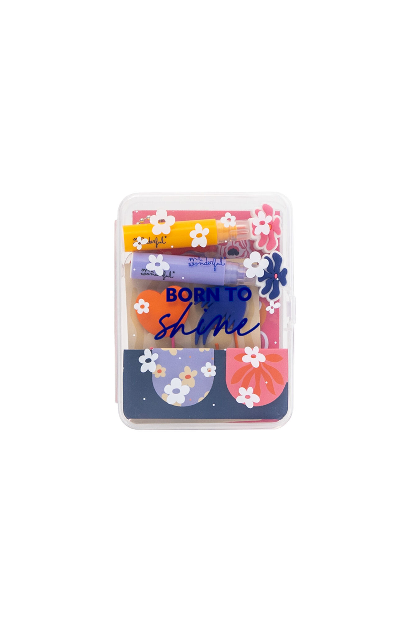 Mr. Wonderful Kit para decorar tu agenda - Born to shine