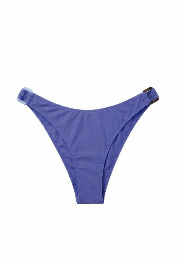 Women'secret Blue U-effect Brazilian bikini panty blue