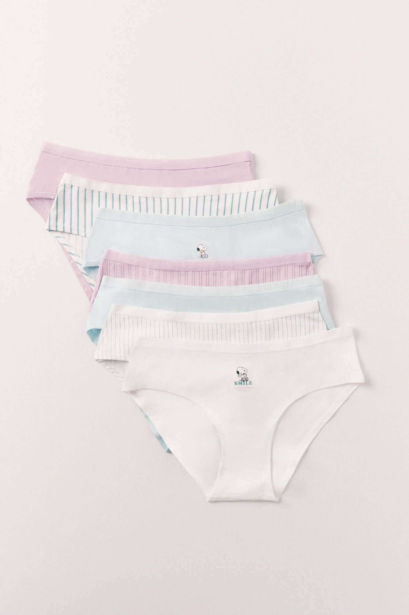 Women'secret Snoopy print cotton 7-pack wide panties