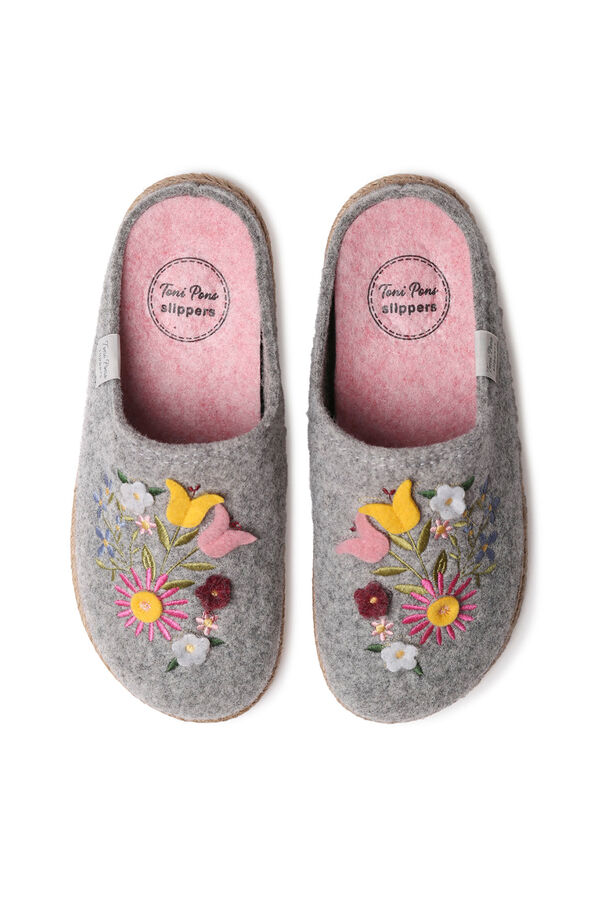 Toni Pons Zapatillas Para Mujer En Fieltro estampado