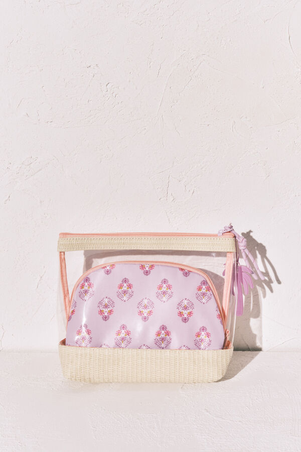 Women'secret Transparent and printed vanity case 3-pack printed