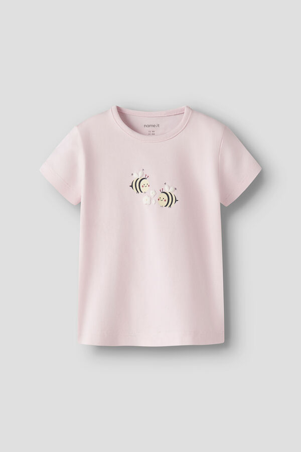 Name it Short sleeve baby T-shirt pink