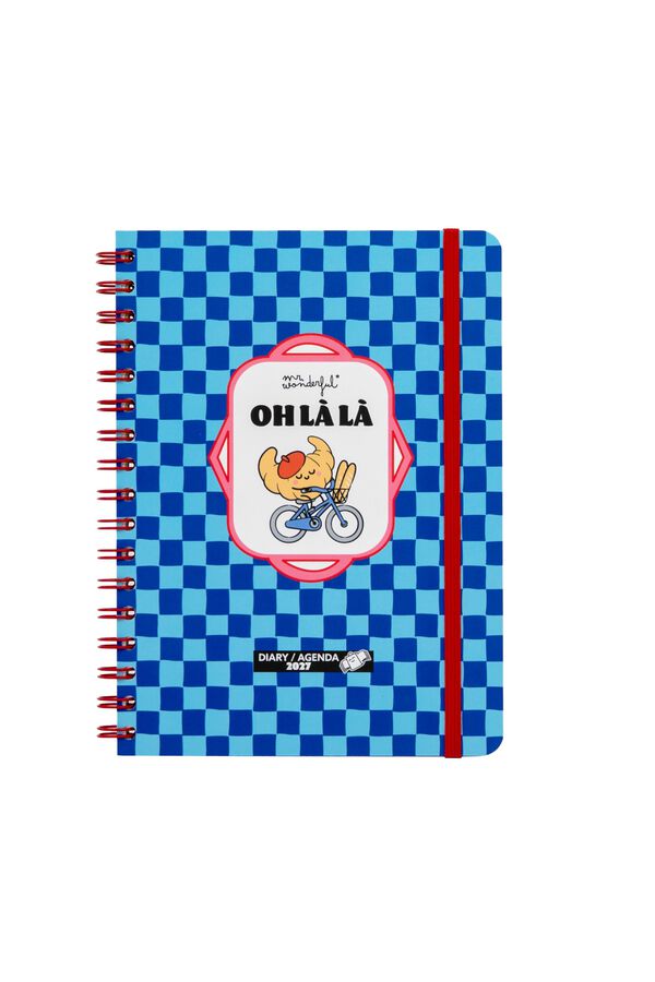 Mr. Wonderful Agenda Universal Oh La La estampado