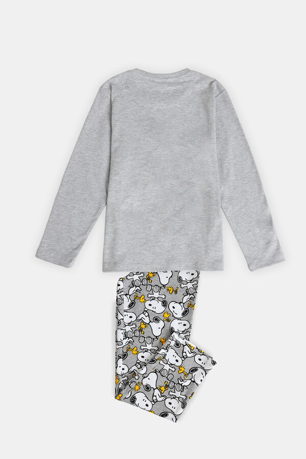 Admas Pijama Family Snoopy Funny para ni&ntilde;a&nbsp; gris