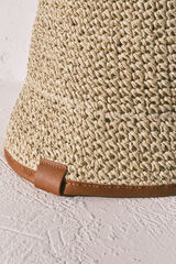 Women'secret Sombrero bucket beige nude