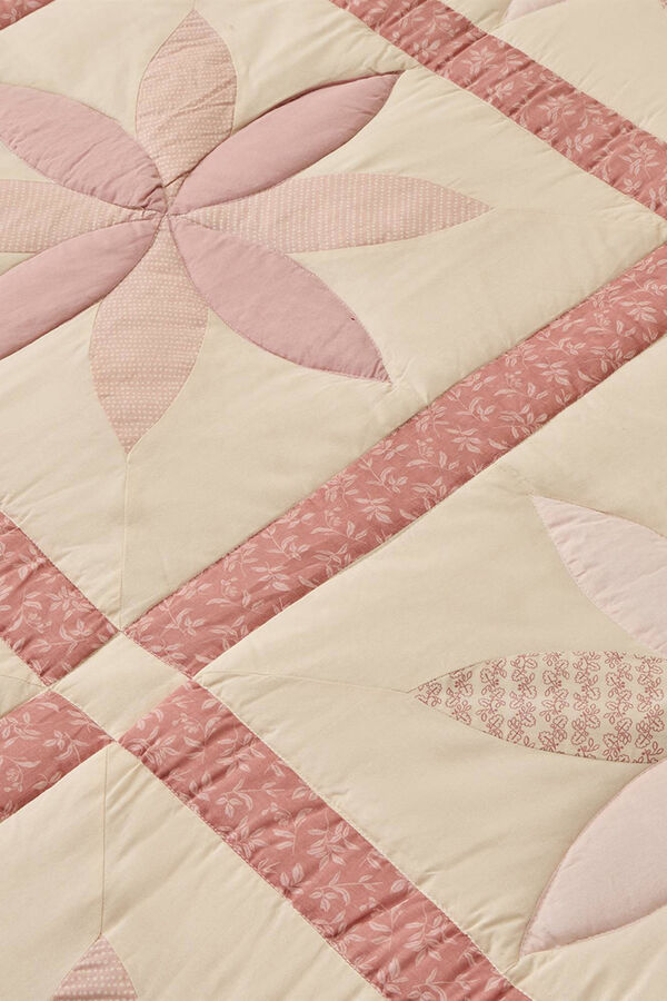 Textura Colcha de retalhos tradicional rosa