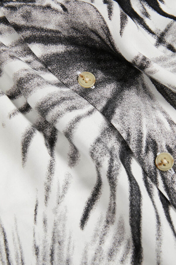 Jack & Jones Camisa estampada manga curta branco