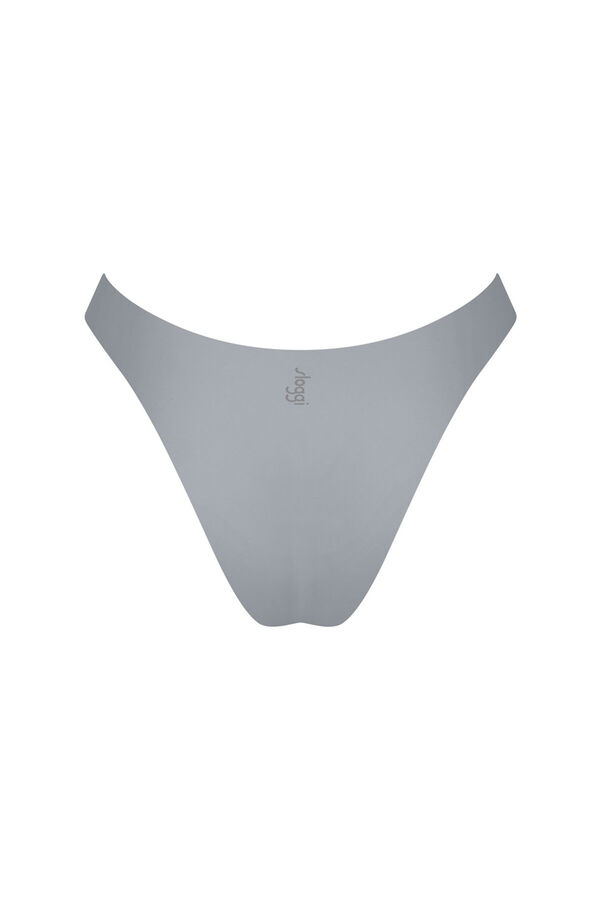 Sloggi Braga tanga microfibra sin costuras gris