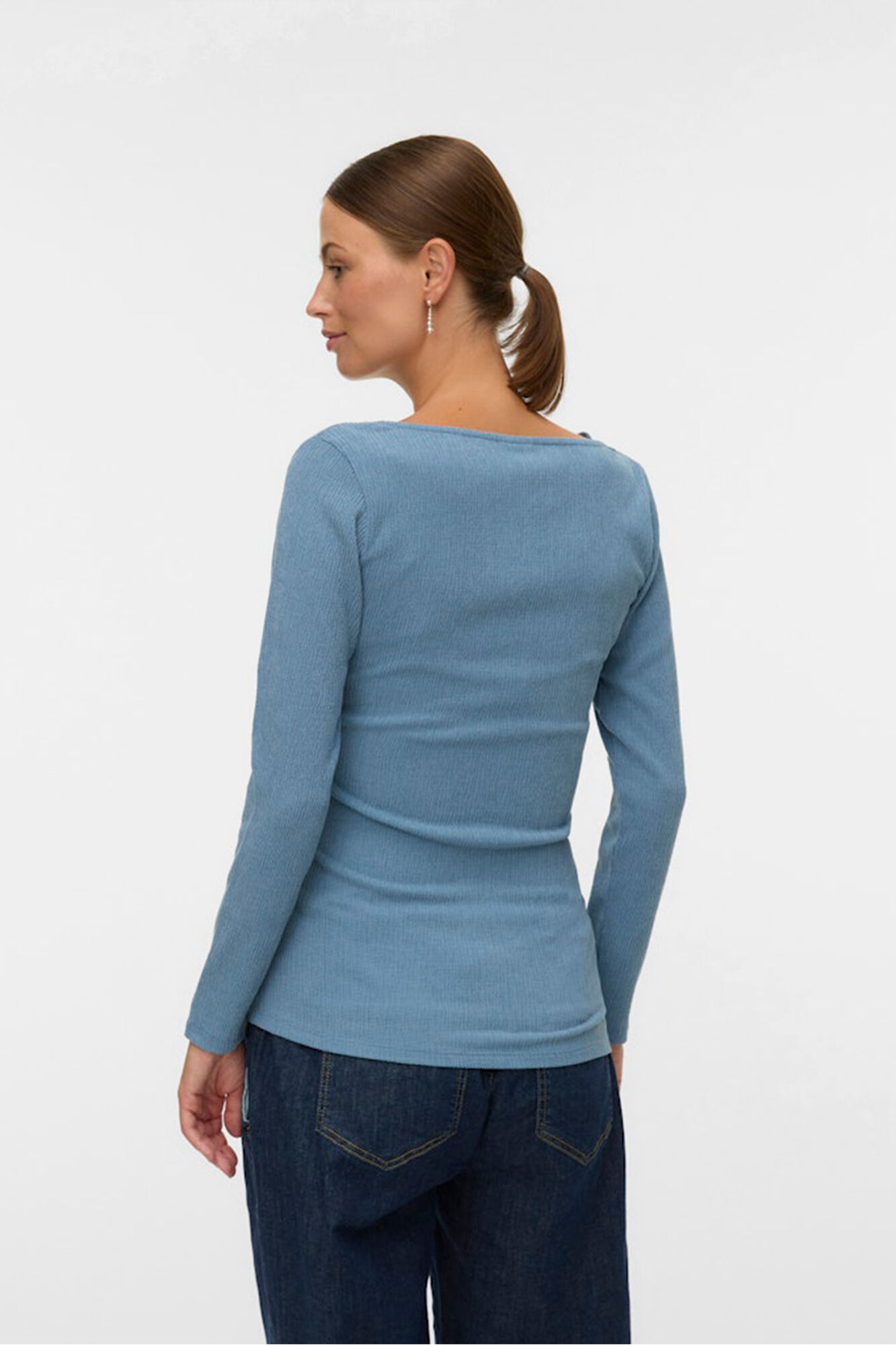 Mamalicious Top de maternity e amamenta&ccedil;&atilde;o de manga comprida 