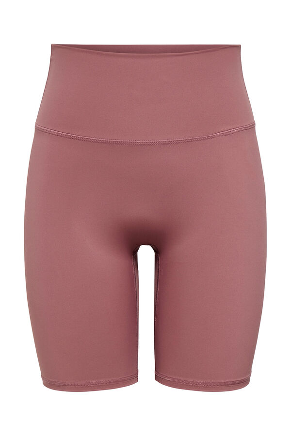 Only Play Leggin Ciclista tiro alto con bolsillo fucsia