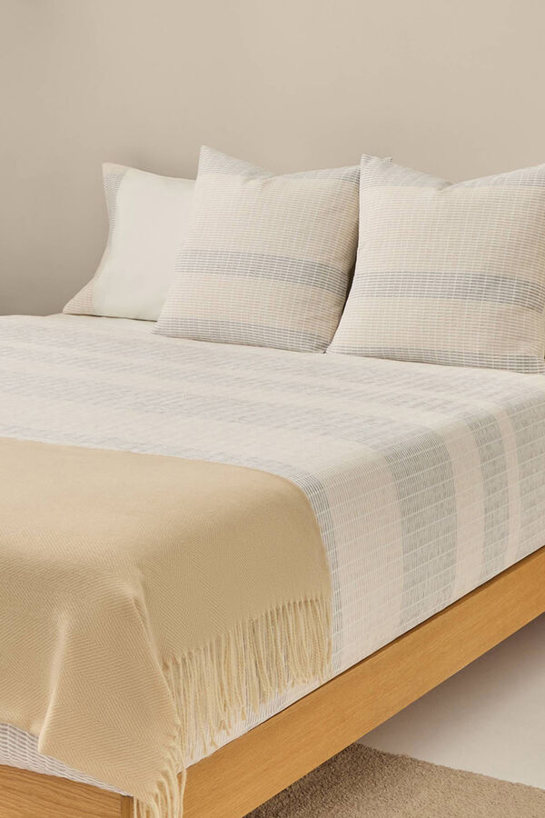 Textura Funda n&oacute;rdica con textura gris