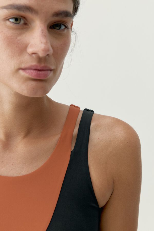 Born Living Yoga Black Omkara/Bombay top black