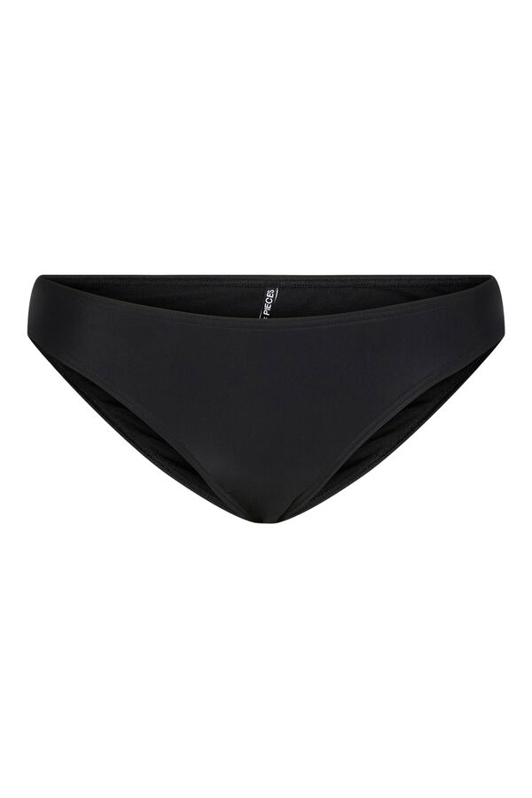 Womensecret Women's low-rise bikini bottoms. noir