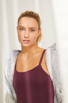 Womensecret Maroon seam-free vest body red