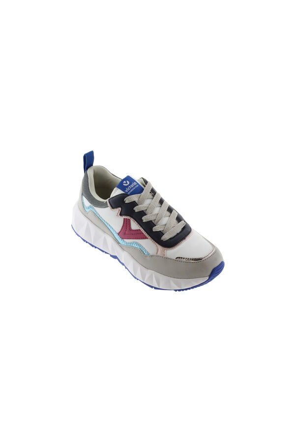 Victoria Sneakers multicoloridas mulher branco