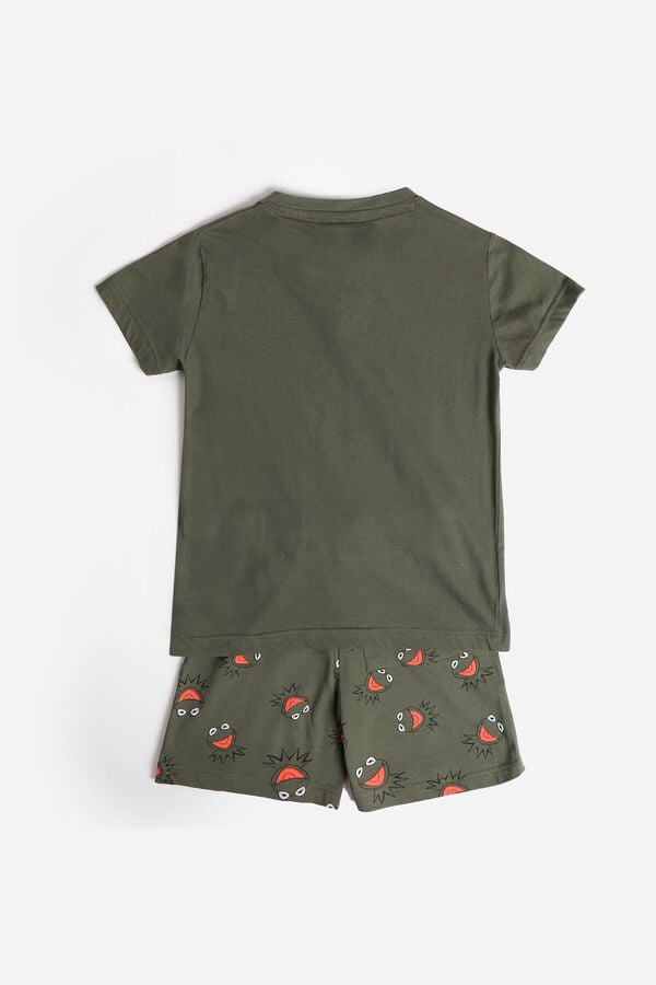 Womensecret DISNEY Crazy Kermit short-sleeved pyjamas for boys imprimé