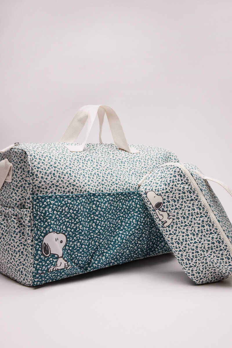 Womensecret Large Snoopy changing bag white