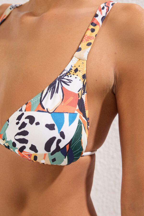 Trendyol Bikini  con estampado abstracto estampado