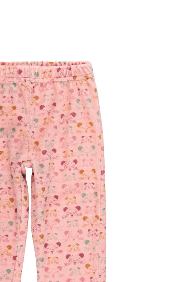Bob&Oli Pijama terciopelo de ni&ntilde;a - org&aacute;nico rosa