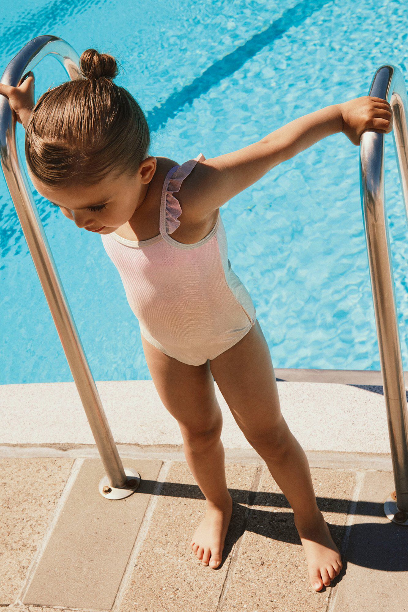 Name it Glitzer-M&auml;dchen-Badeanzug