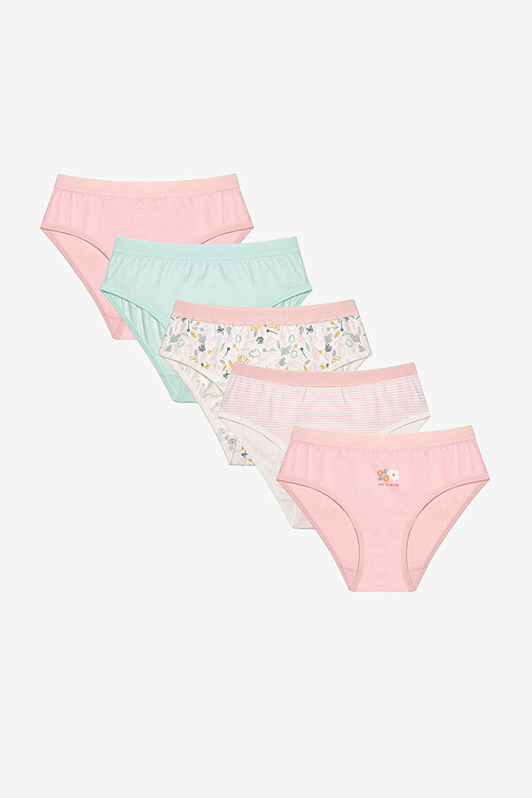 Penti Pack of 5 girl's panties printed