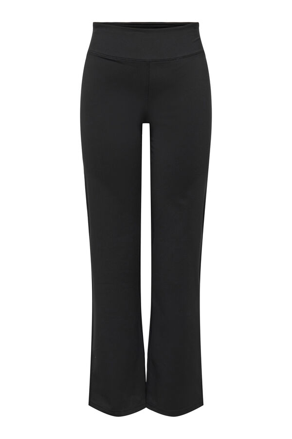 Only Play Legging t&eacute;rmico recto negro