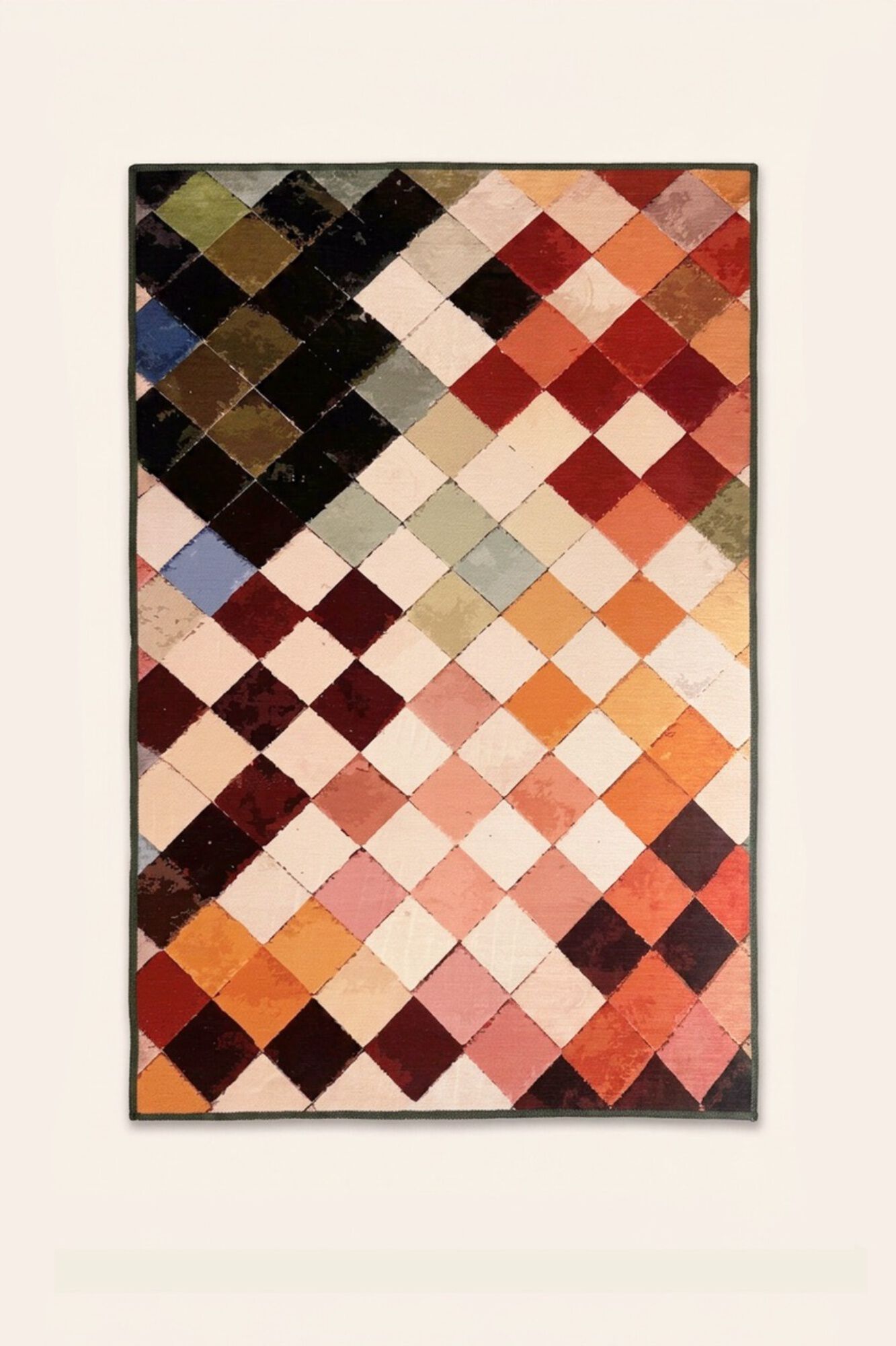 Calma House Alfombra  antideslizante multicolor Cronos