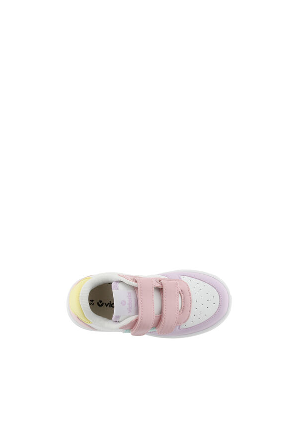 Womensecret Victoria faux leather sneakers pink