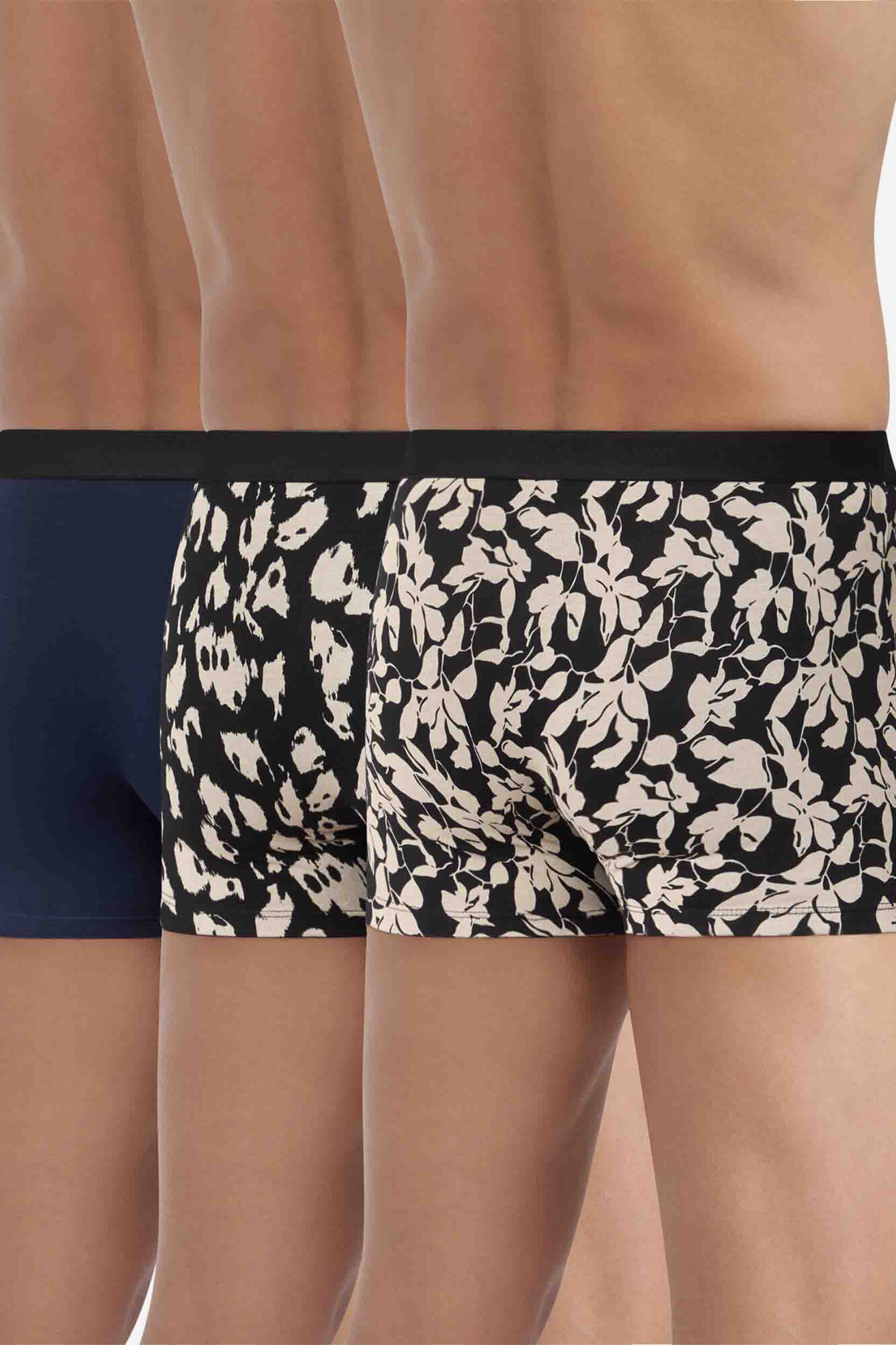 DIM Printed and comfortable stretch cotton boxers DIM VIBES