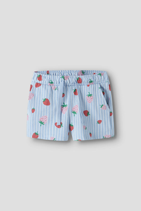 Name it T-shirt and short set blue