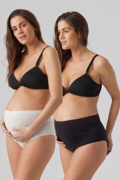 Womensecret Pack of maternity panties noir