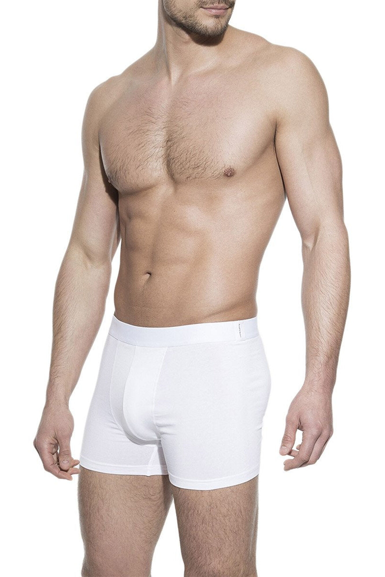 Bread & Boxers Pack de 3 b&oacute;xers algod&oacute;n org&aacute;nico blancos