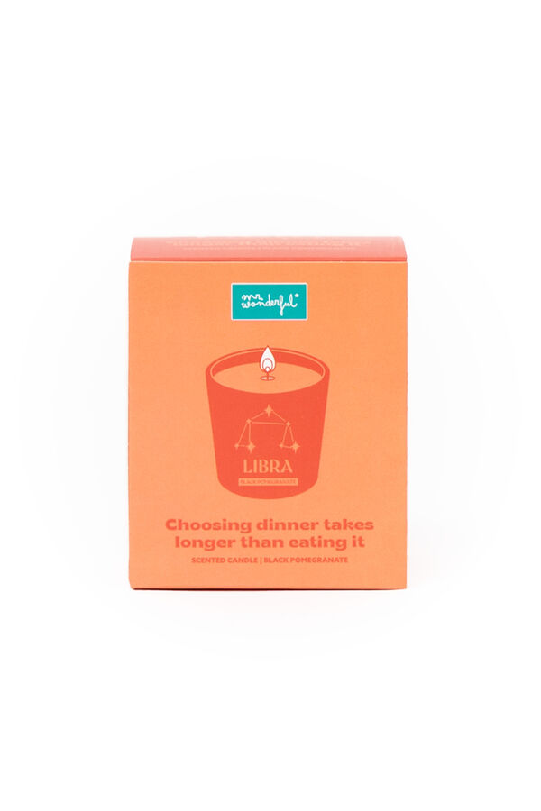 Mr. Wonderful Scented Candle - Libra printed