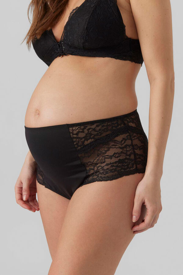 Womensecret Pack of 2 maternity panties black