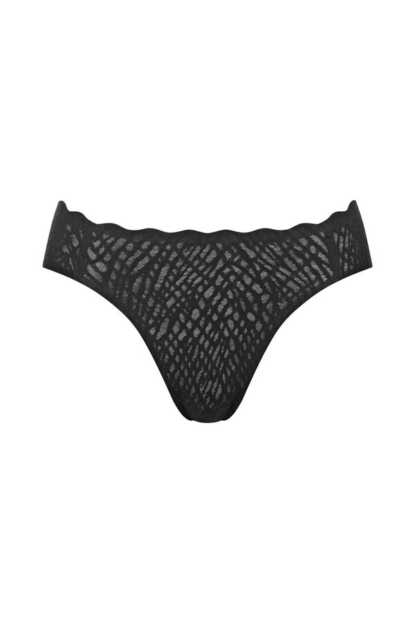 Sloggi Braga alta ZERO Feel Bliss negro