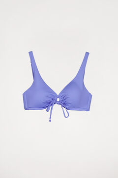 Womensecret Bikini-Top Neckholder große Größe Blau Blau