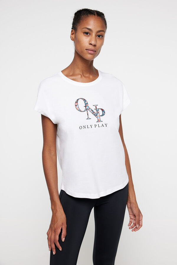 Only Play Camiseta only play white