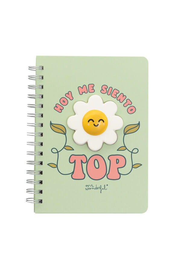 Womensecret Notebook - Hoy me siento top (I'm feeling top today) rávasalt mintás