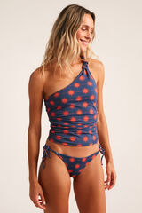 Robin Top de biqu&iacute;ni assim&eacute;trico Astroblue azul