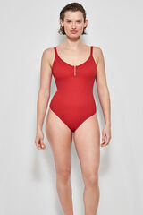 Womensecret Plus size non-wired swimsuit Crvena