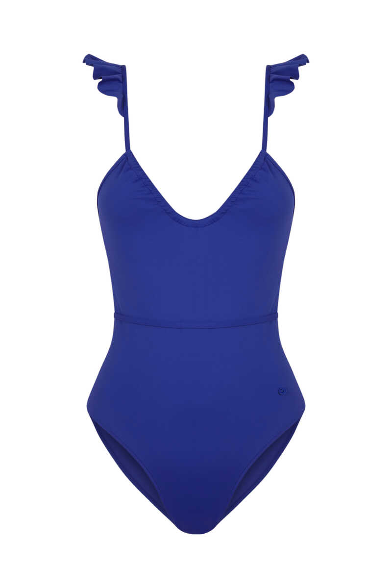 Womensecret Blue slimming swimsuit blue