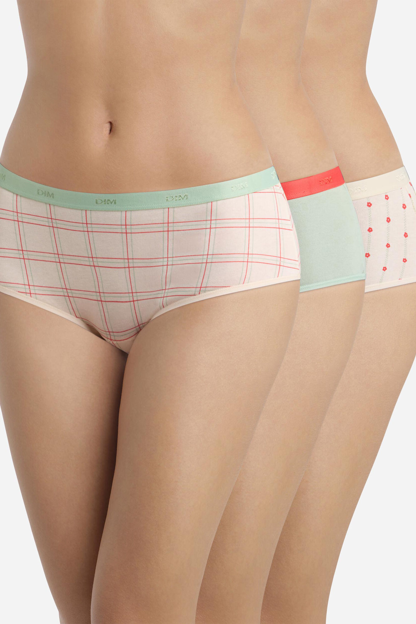 DIM Pack de 3 b&oacute;xers DIM Pockets Coton