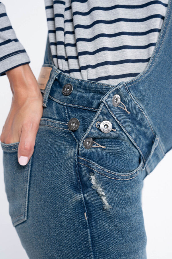 Ohma! Peto premamá straight fit azul