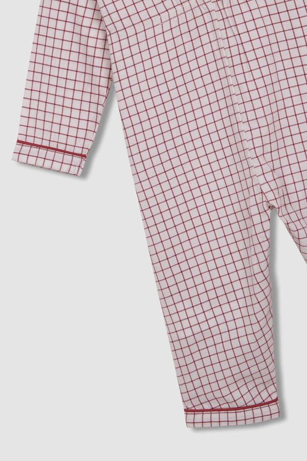 Gocco Pijama cuadros rosa rosa