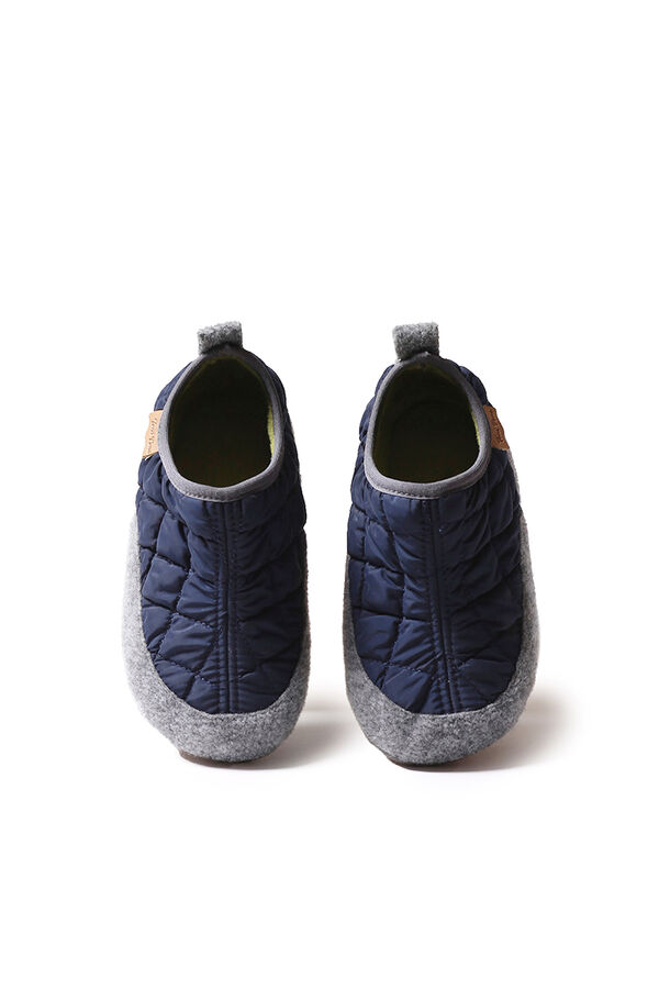 Womensecret Padded slippers for children in navy blue  bleu