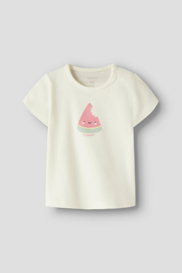 Name it Short sleeve baby T-shirt white