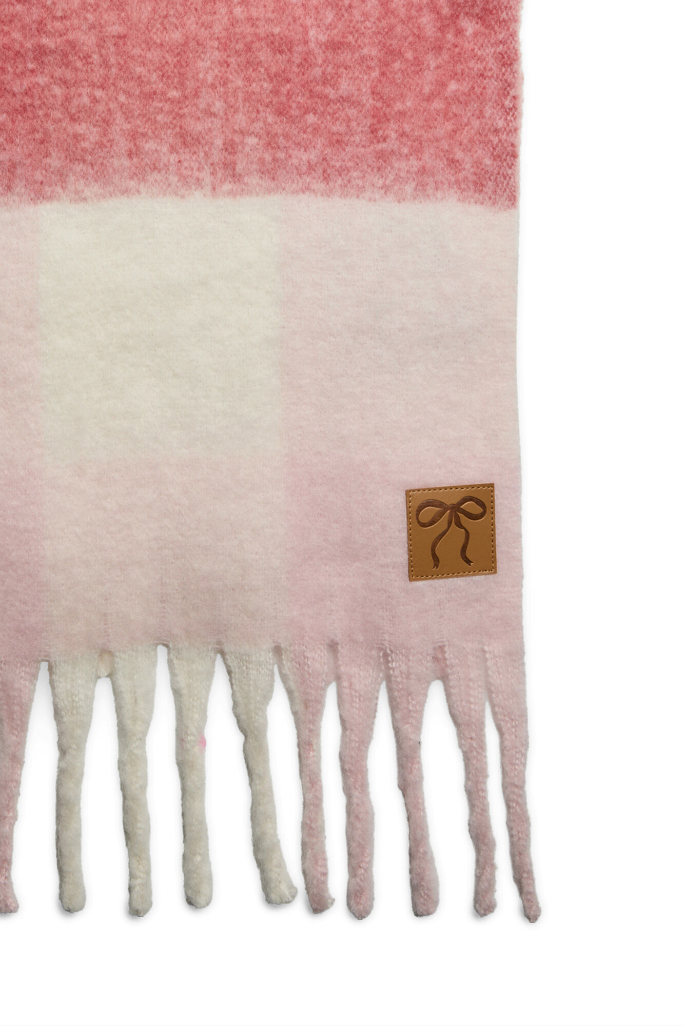 Pieces Karierter Schal